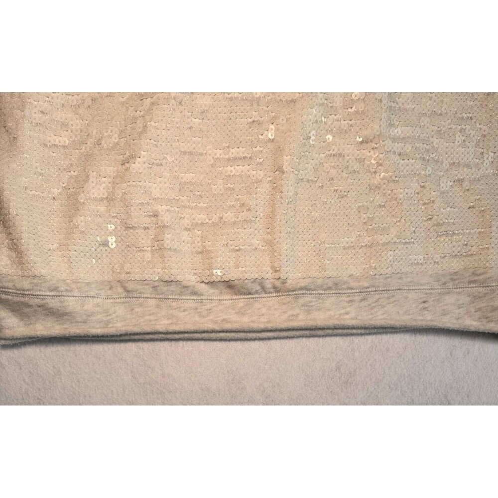 Victoria Secrets Fashion Show 2013 Light Gray ANGEL Sequin‎ Sweatshirt Size L - Picture 4 of 12